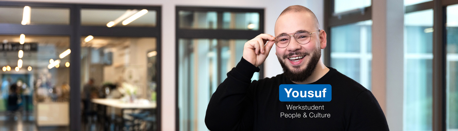 Portrait des SDK Werkstudenten Yousuf.
