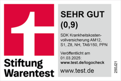 Siegel Stiftung Warentest