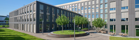Das Gebäude der SDK Hauptverwaltung in Fellbach.
