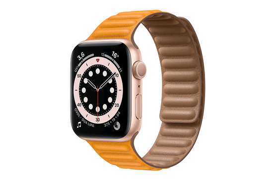 Abbildung einer AppleWatch Armbanduhr.