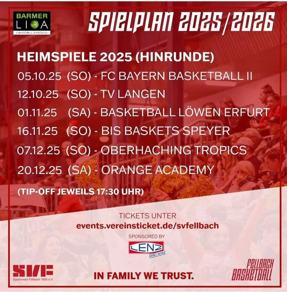 Basketballspieler der Fellbach Flashers beim Korbwurf