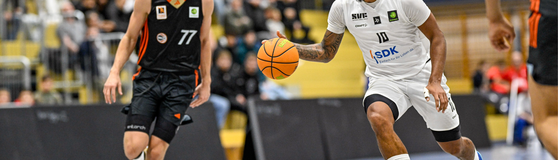 Spieler der Fellbach Flashers beim Basketballspiel